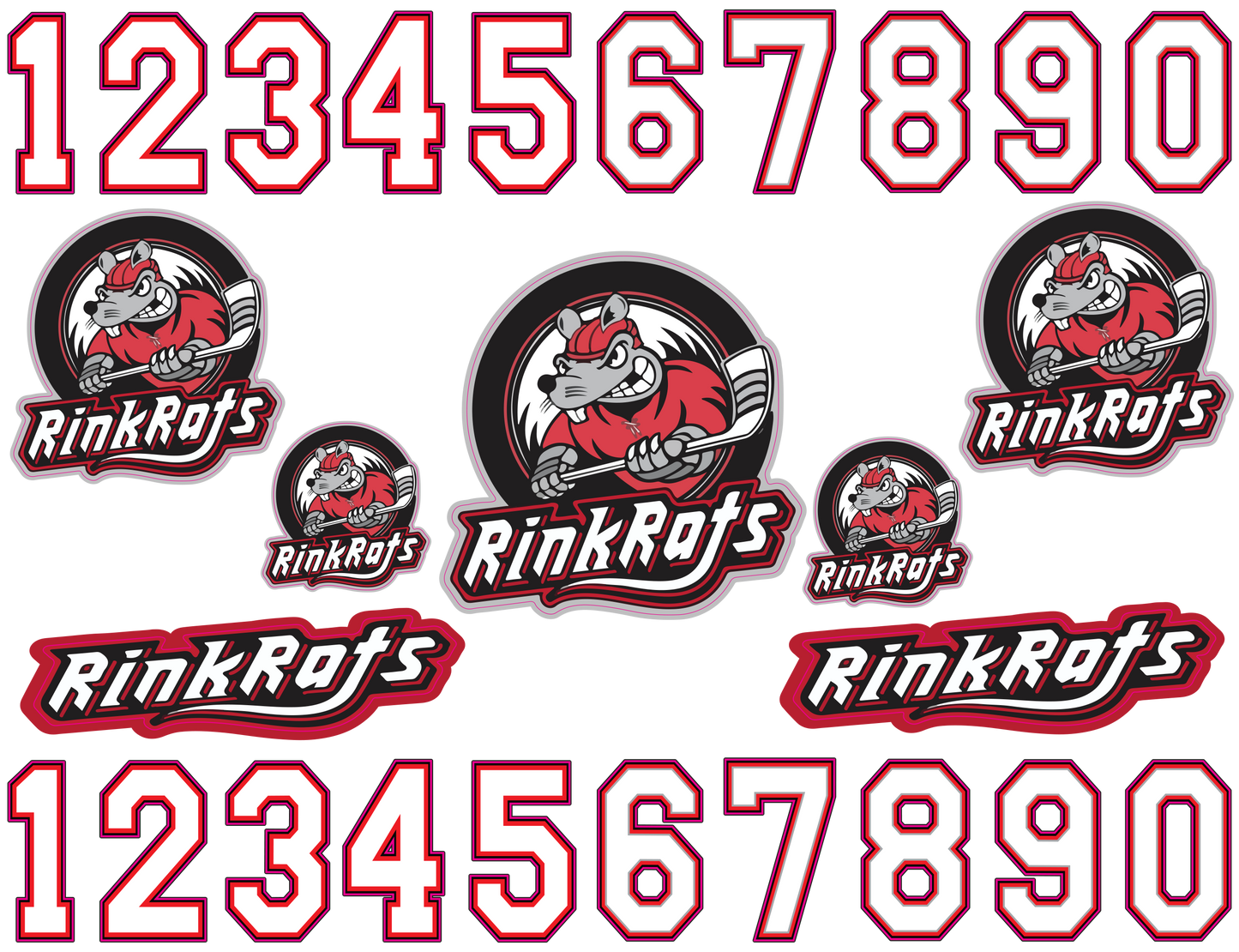 Helmet Team Decals